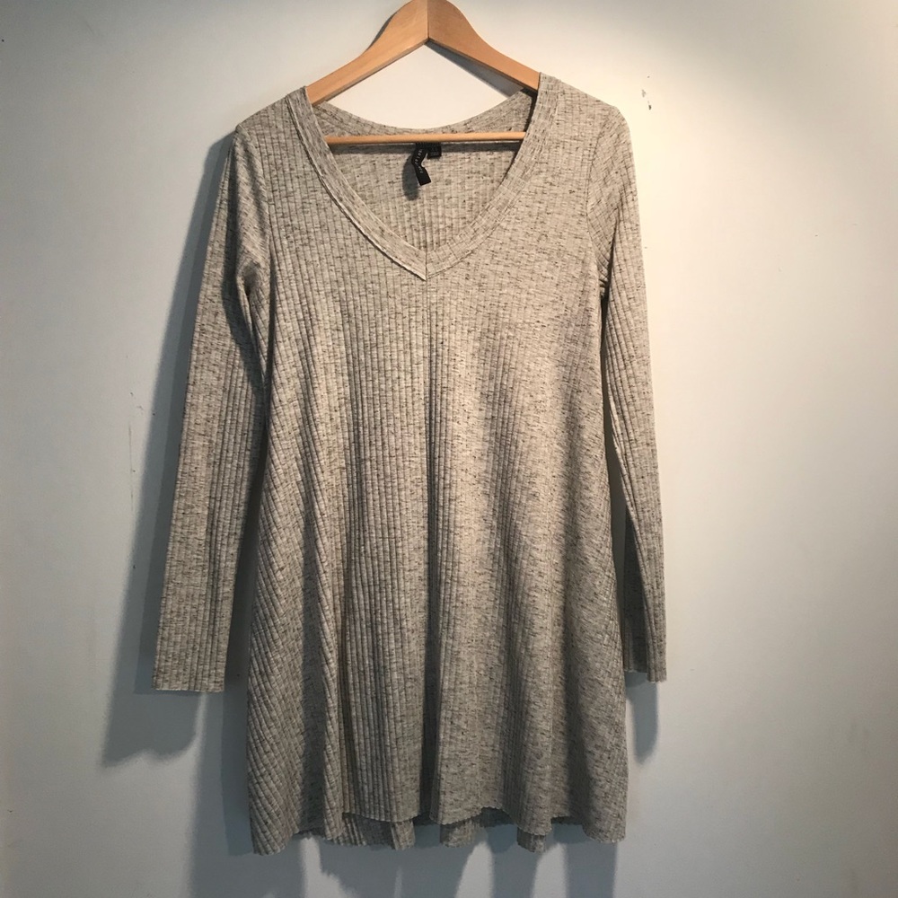 Knot Sisters Heather Grey Dress